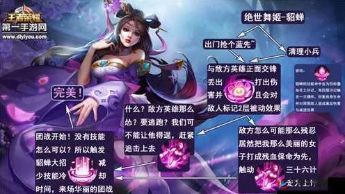 王者荣耀热点聚焦，貂蝉是否遭遇暗削？深度剖析削弱后玩法策略