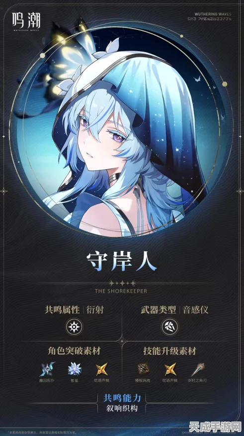 鸣潮守岸人角色大揭秘，技能详解与最强阵容搭配策略