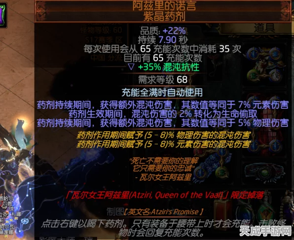 探秘流放之路，生命药剂配方全解析及竞技新动向