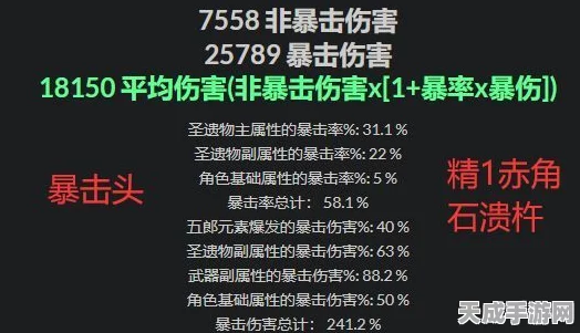 原神赤角石溃杵，强力武器的属性揭秘与实战分析