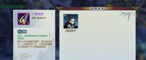 剑网3指尖江湖，揭秘纯阳挂件广寒夜游的获取秘籍