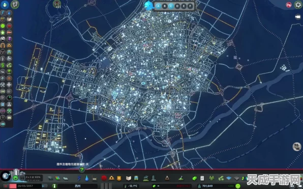 都市天际线，虚拟与现实的人口比率大揭秘