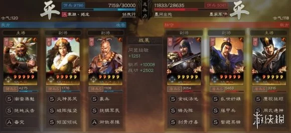 三国志战略版，南蛮入侵高效阵容搭配全攻略，征服蛮族不再是梦！