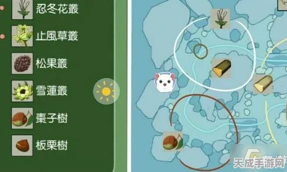 小森生活，止风草寻觅指南——精准定位与刷新时间全揭秘