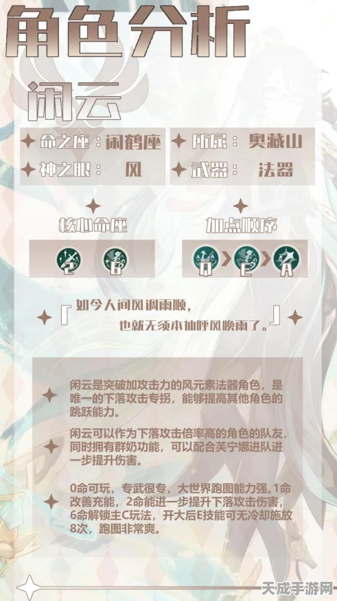 原神闲云抽命座VS专武推荐，深度解析与实战策略