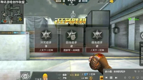 手游CF高手进阶，精准爆头秘籍，解锁战场霸主之路