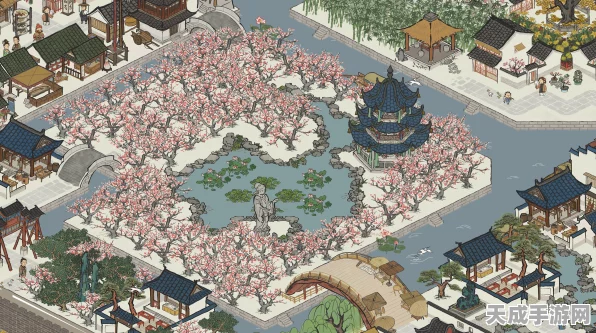 江南百景图，打造梦幻人工湖，解锁建造秘籍！