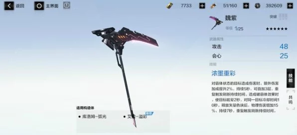 战双帕弥什，揭秘今古武器图鉴，深度剖析属性奥秘