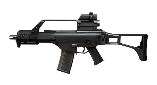刺激战场新武器揭秘，G36C突击步枪实战评测，精准高效，战场新霸主诞生！
