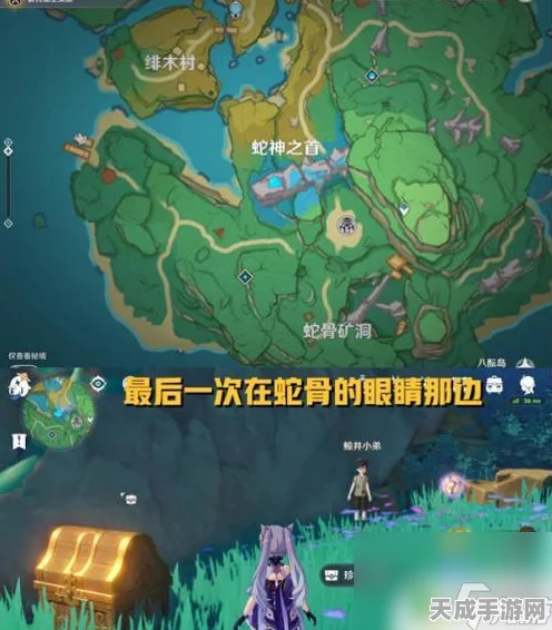 探秘原神，鲸井小弟全位置攻略，解锁隐藏宝藏与趣味挑战