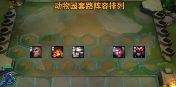 云顶之弈攻略，揭秘六边形换形动物园阵容的制胜之道