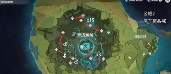 原神探索指南，风车菊采集全攻略，解锁蒙德城隐藏美景