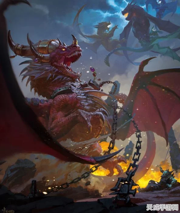 魔兽争霸，绿龙与红龙巅峰对决，谁才是龙族霸主？