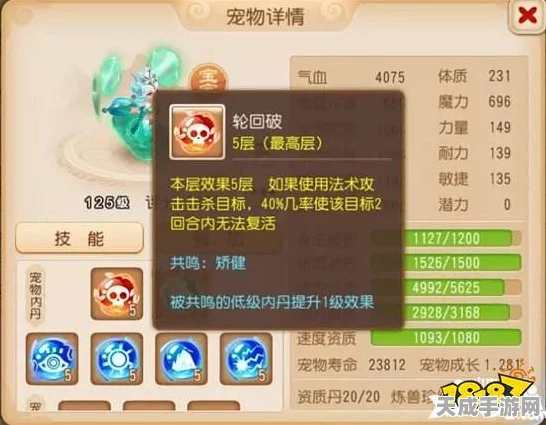 梦幻西游手游，宠物内丹精选指南，攻宠法宠血宠一网打尽！