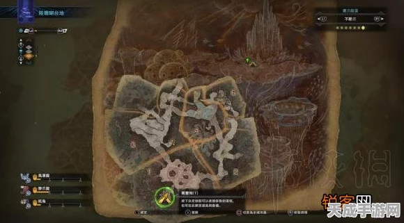 怪物猎人世界冰原，揭秘大蚁冢荒地猫部落，详尽位置攻略与探索技巧