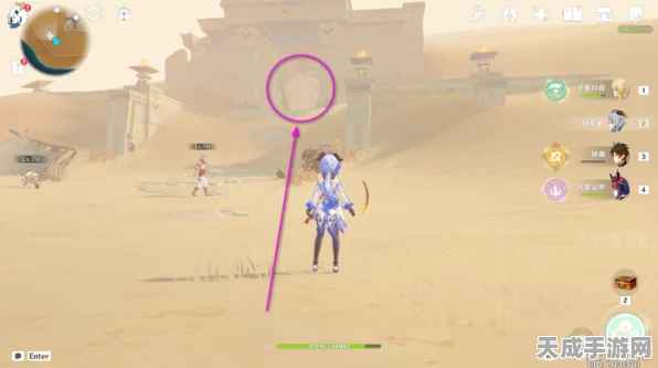 原神揭秘，沙中孤城副本神秘位置全解析