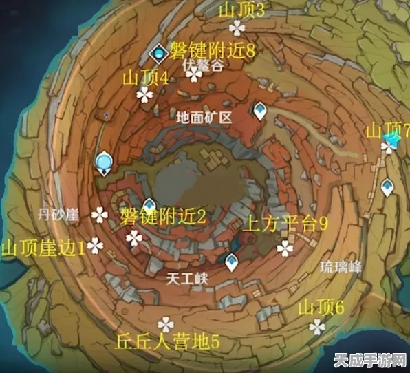 原神矿石密集点全揭秘，高效采集攻略大放送！