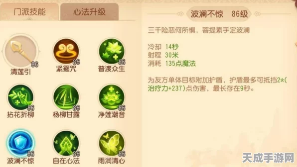 梦幻西游手游深度剖析，普陀山职业赛场风采与技能全揭秘