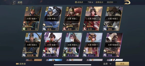 鸿图之下，主公精选与技能搭配策略全解析