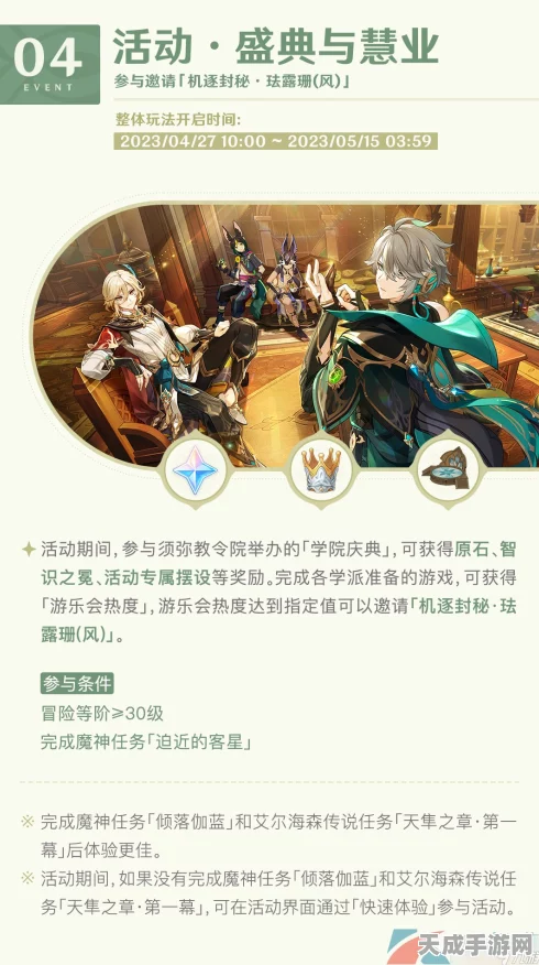 原神盛典慧业挑战深度解析，明星聚画第四关通关秘籍全揭秘