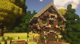 我的世界建筑大赛，现代MC别墅建造全攻略，打造你的梦幻家园