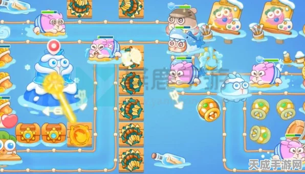 保卫萝卜4深度攻略，揭秘暖暖汤泉第七关高效通关秘籍
