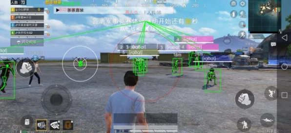 和平精英战术揭秘，透明视角成队友制胜法宝？