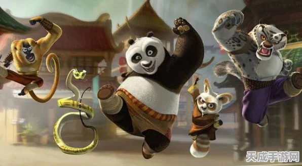 功夫熊猫序篇，阿宝战斗秘籍大公开，掌握绝技称霸武林！