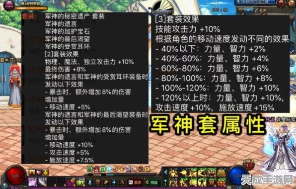 DNF100军神套深度解析，属性加成与实战性能全揭秘