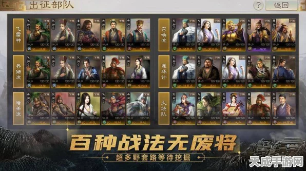 三国志战棋版开荒攻略，新手必备高效阵容搭配秘籍揭秘