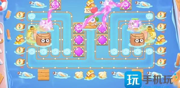 保卫萝卜4攻略揭秘，暖暖汤泉第9关高分通关秘籍