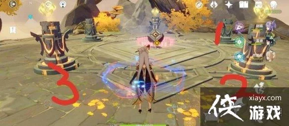 原神曲径通幽深处岩柱解密全攻略，点亮顺序大揭秘