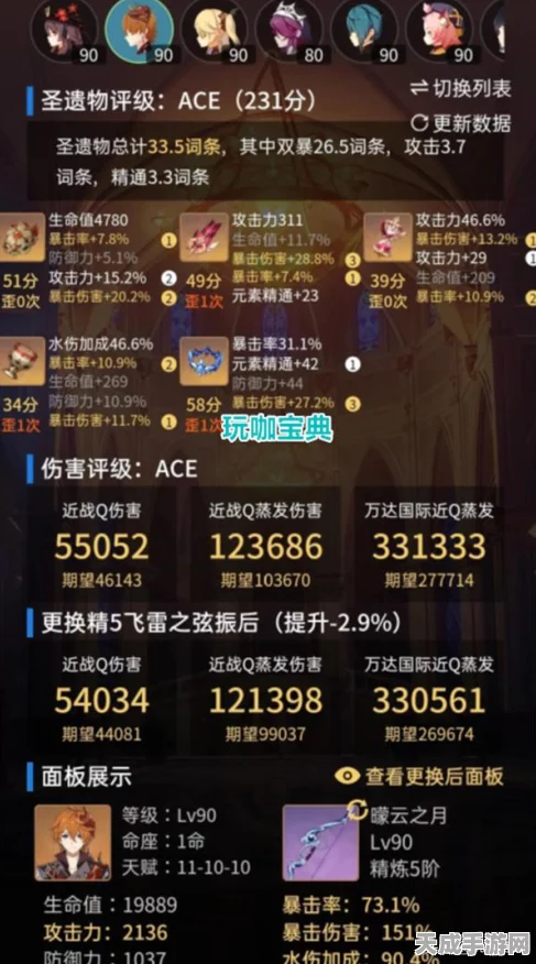 原神曚云之月武器突破全攻略，材料清单与高效提升角色战力秘籍