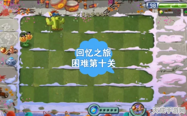 植物大战僵尸2攻略揭秘，回忆之旅困难第十关通关秘籍