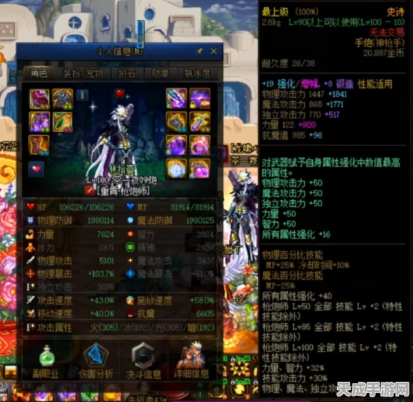 DNF大枪顶级攻略揭秘，精准挑选与搭配手炮，助你竞技场称霸