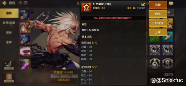 DNF手游深度解析，装备徽章镶嵌全攻略，打造顶级战斗力！