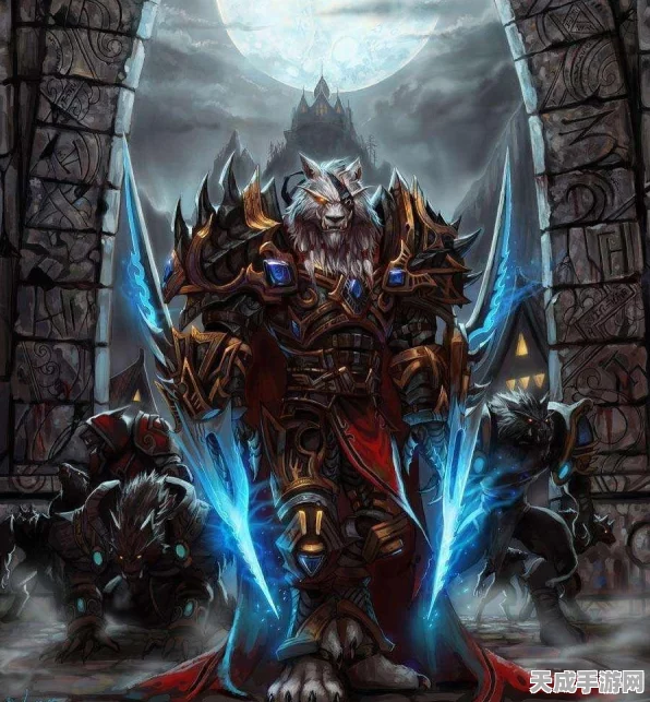 魔兽世界WOW，联盟战士种族选择全解析，助你战场称雄！