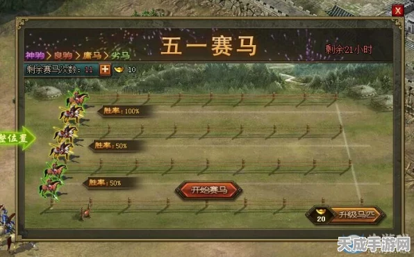 手游攻略大揭秘，三天马赛事超速通关与攻城掠地高效战略