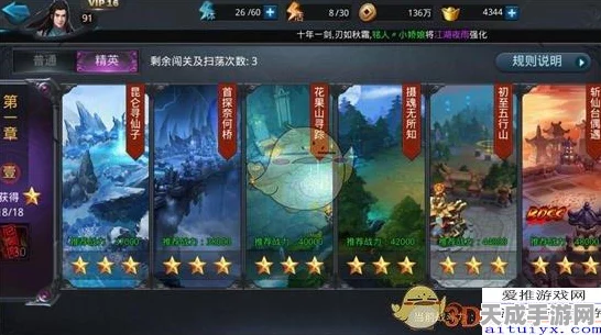 乱斗西游2第三章第三关三星通关秘籍，细节决定成败