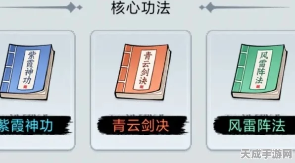 手游热门功法揭秘，霜临剑典、雷音战典与清心道典实战攻略