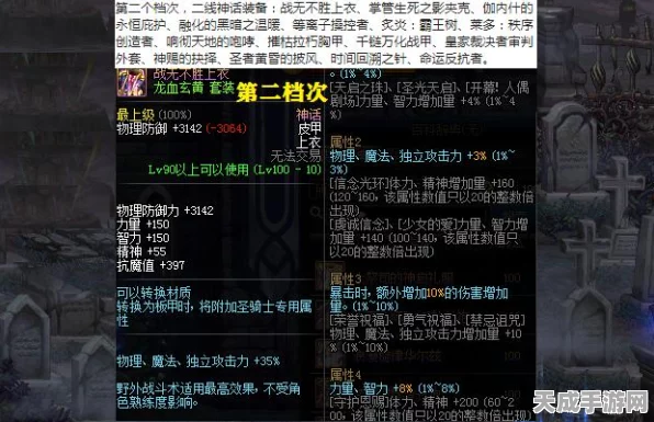 DNF女漫新神话榜震撼揭晓，大幽魂神话上衣荣登榜首，实力解析与玩家热议