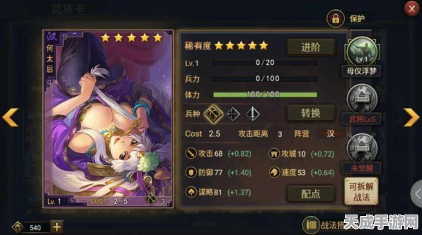 率土之滨深度解析，何太后最强武将搭配攻略，打造无敌后宫阵容！