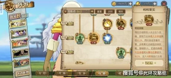 航海王燃烧意志，顶尖阵型策略揭秘，打造无敌海贼团！