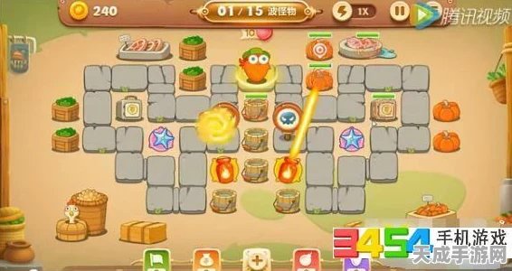 保卫萝卜3集市29关金萝卜全收集攻略，解锁隐藏技巧，轻松通关！