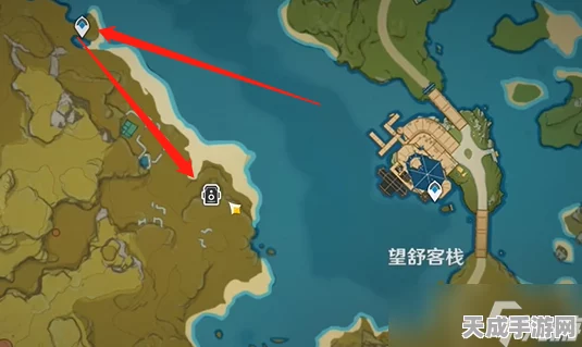原神探索指南，揭秘望舒客栈传送点的精准位置与隐藏彩蛋