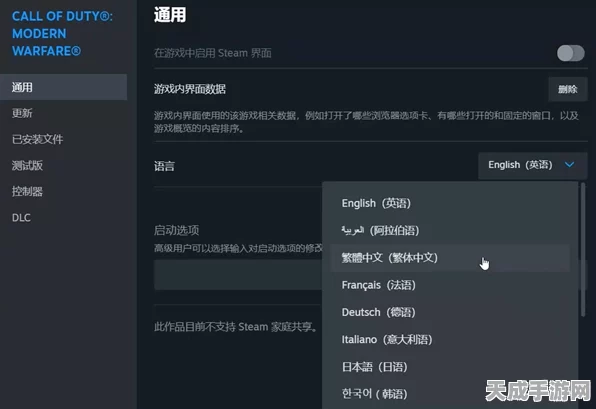 使命召唤16中文设置全攻略，轻松玩转国际大作