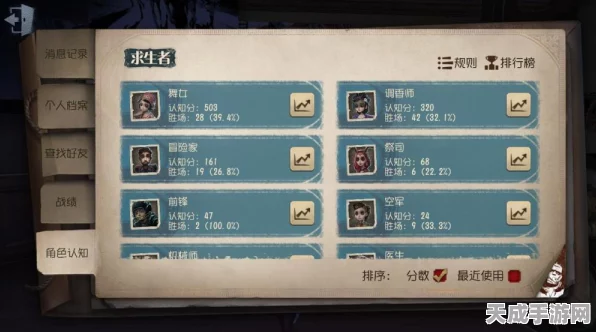 深度剖析！第五人格角色战力排行，揭秘顶尖玩家必知的角色优势