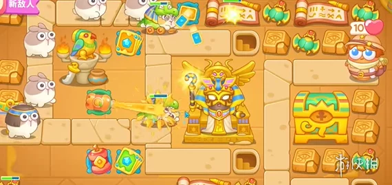 保卫萝卜4法老归来，揭秘第115关高效通关秘籍