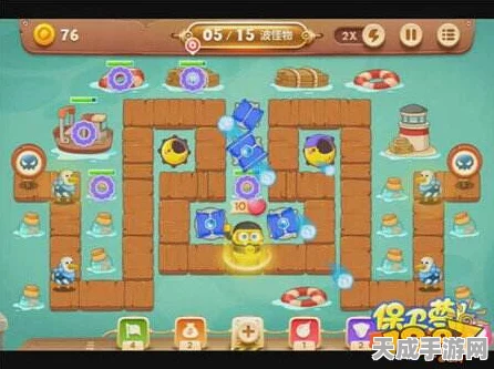保卫萝卜3，公园爬塔44关金萝卜全攻略，解锁高效通关秘籍