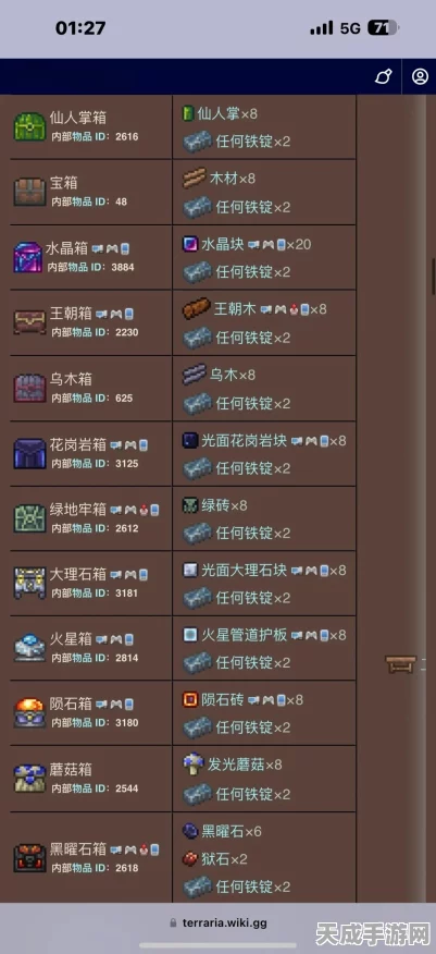 泰拉瑞亚探险指南，揭秘地牢五大宝箱珍稀宝藏